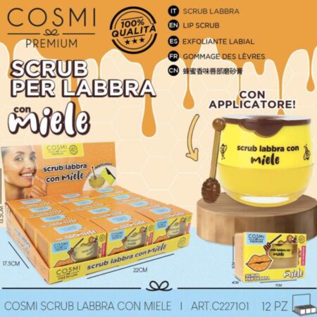 Cosmi scrub labbra honey