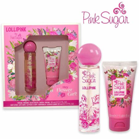 Aquolina pink sugar lollipink set edt 50 ml + body lotion 50 ml