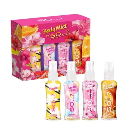 confezione con 4 acque profumate da 50 ml