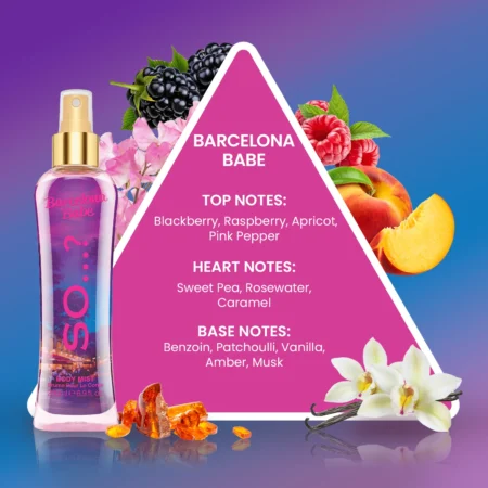 so fragrance acqua profumata 200 ml Barcellona