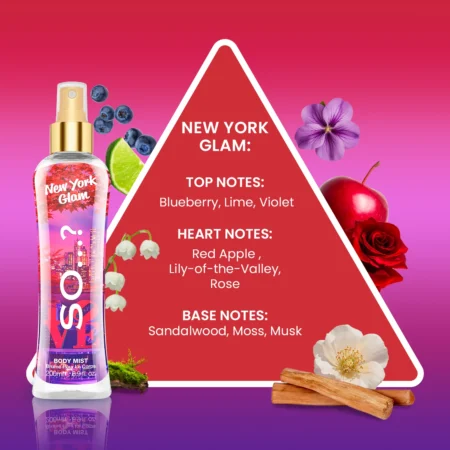 so fragrance acqua profumata 200 ml new york